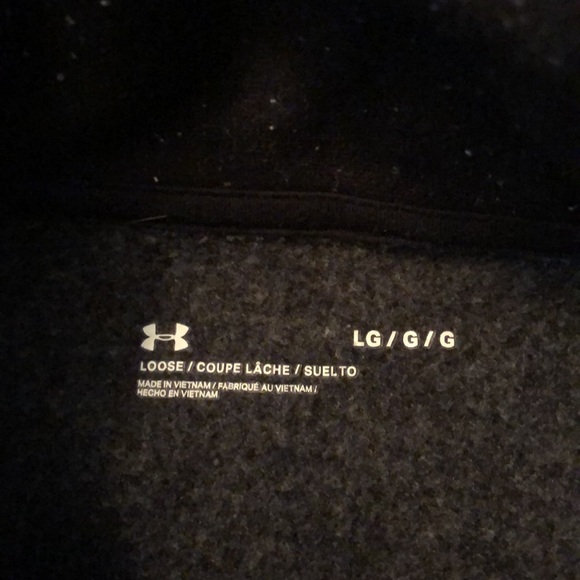 Under armour cowl neck sweater top workout casual warm - Picture 3 of 4